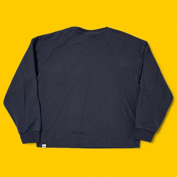 Puma Small Black Crewneck Sweatshirt Men’s/Unisex - Picture 4 of 4